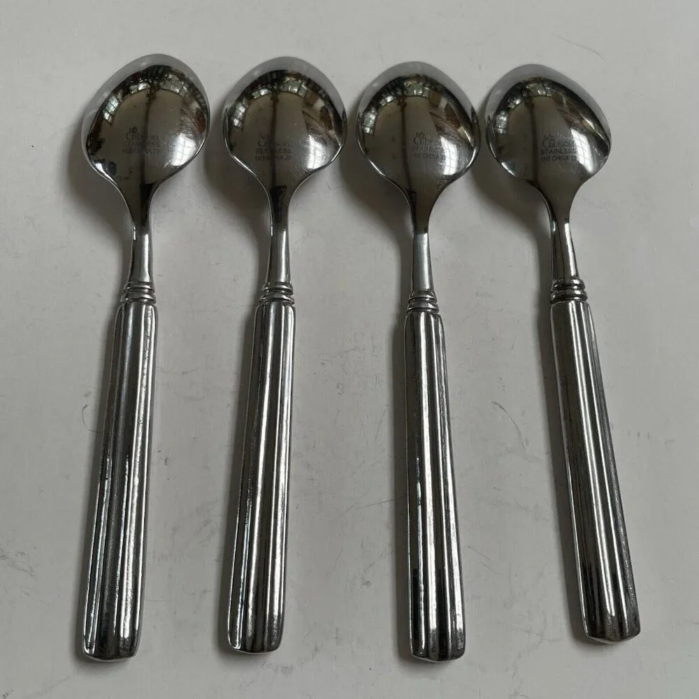 Gibson Stainless Spoons 4 Pieces 18/0 Replacement
